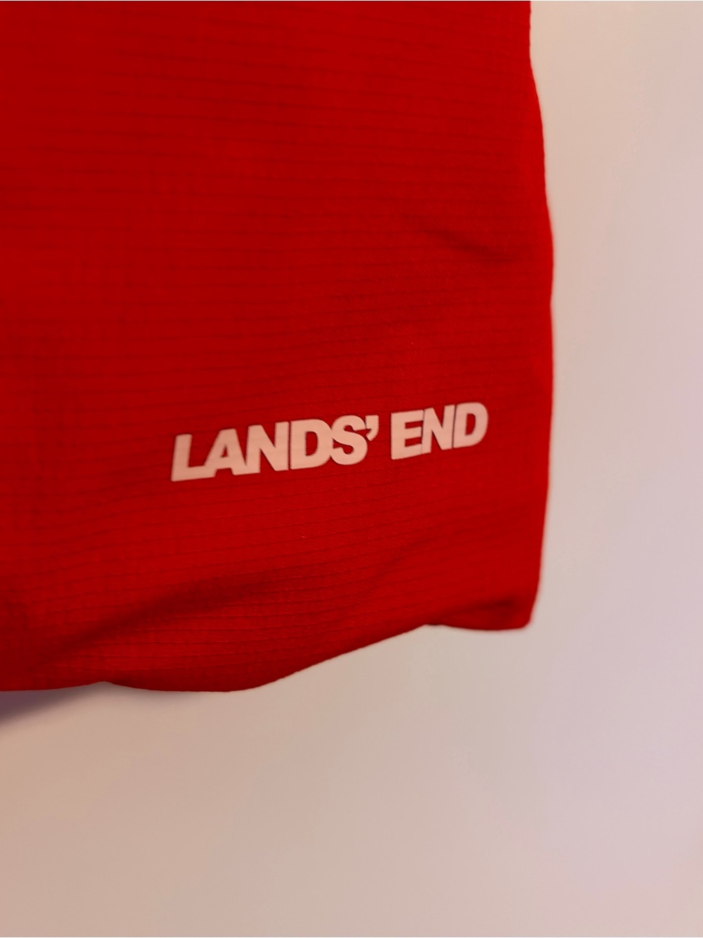 🏈Season🔥Lands' End Unisex Waterproof Insulated Red Hooded Stadium Parka XL/18 - Picture 10 of 10